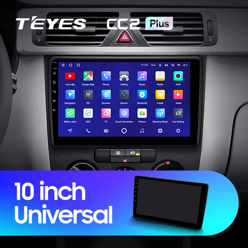 10.2" Universal CC2 Plus for VW Volkswagen & Skoda