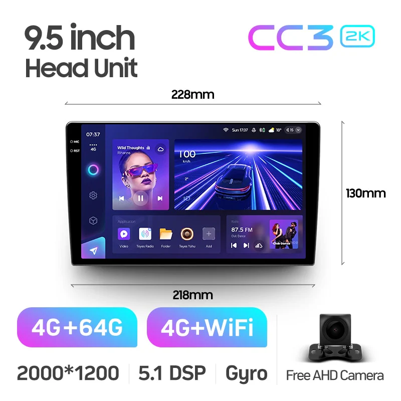 BOXLESS UNITS - 9" & 10.2" Universal DIN2 CC3 / CC3 2K - Image 10