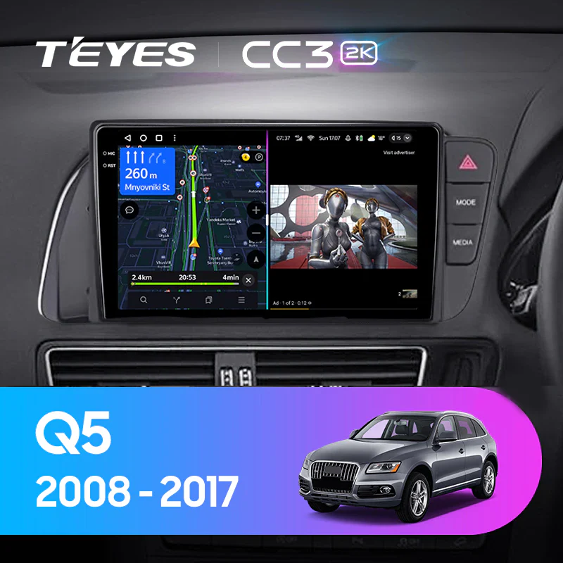 Audi Q5 8R (2008-2017) Right Hand Drive