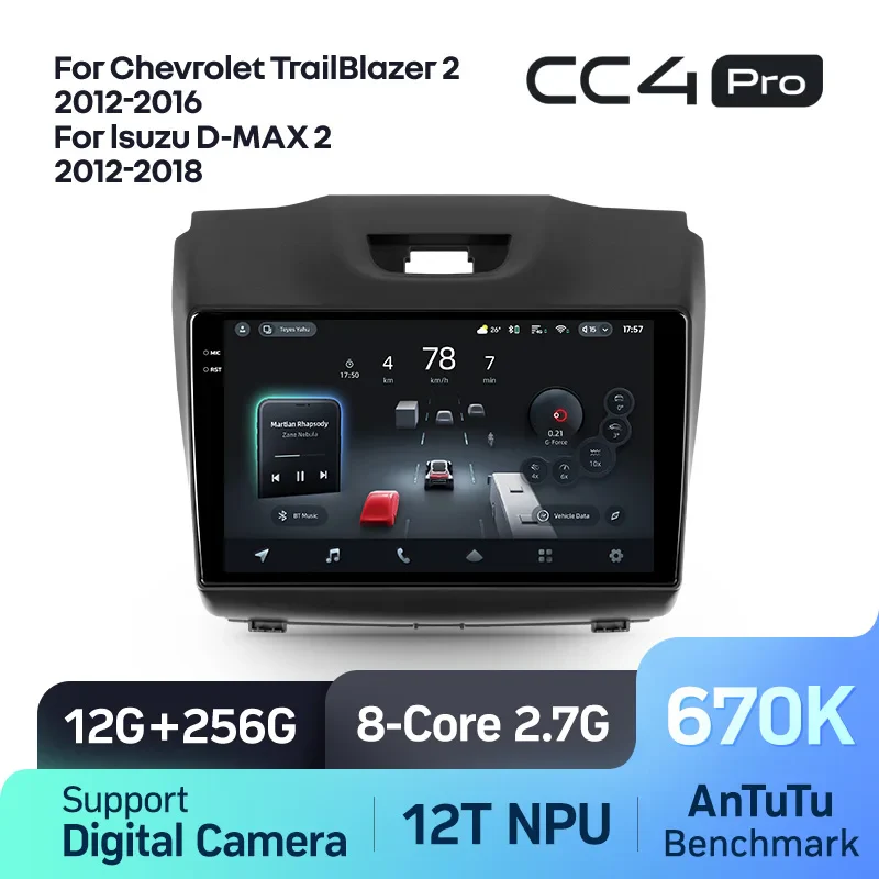 Chevrolet TrailBlazer 2 (2012-2016) / Isuzu D-MAX 2 (2012-2018) - Image 9