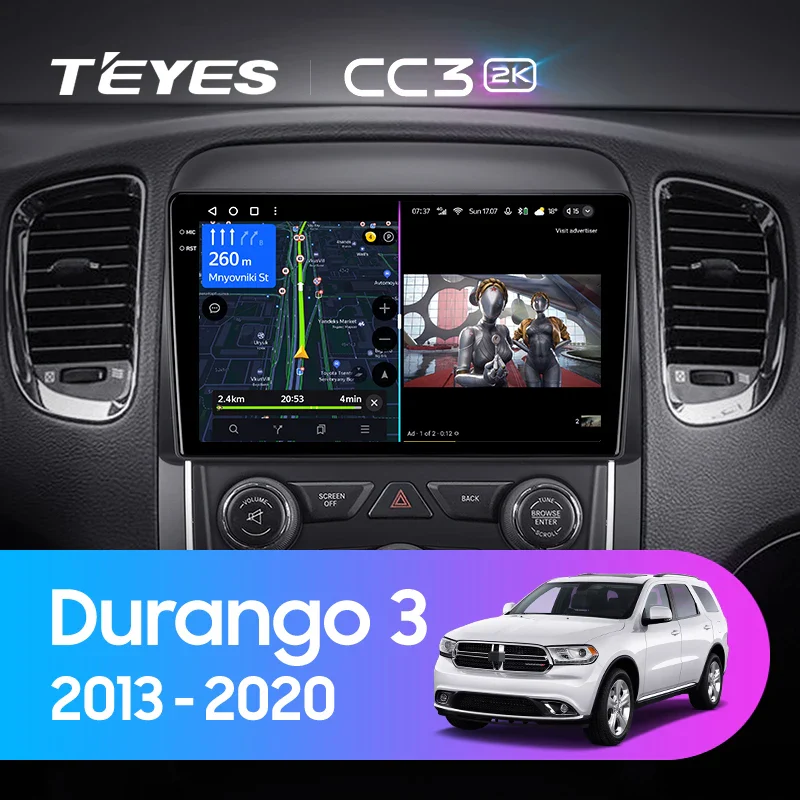 Dodge Durango 3 WD (2013-2020)