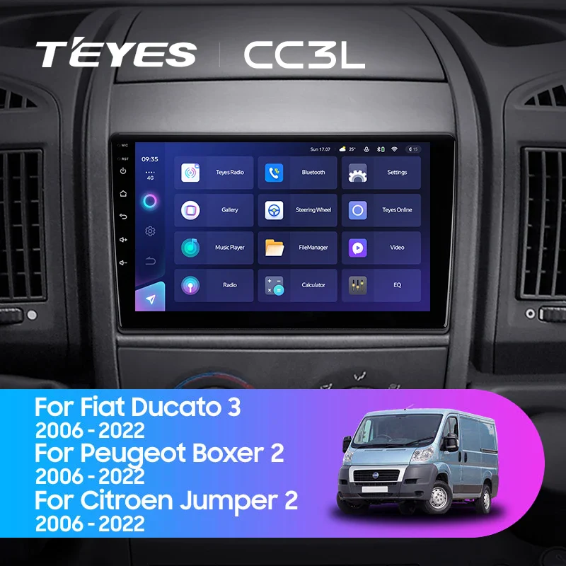 Fiat Ducato 3 (2006-2022) / Peugeot Boxer 2 (2006-2022) / Citroen Jumper 2 (2006-2022)