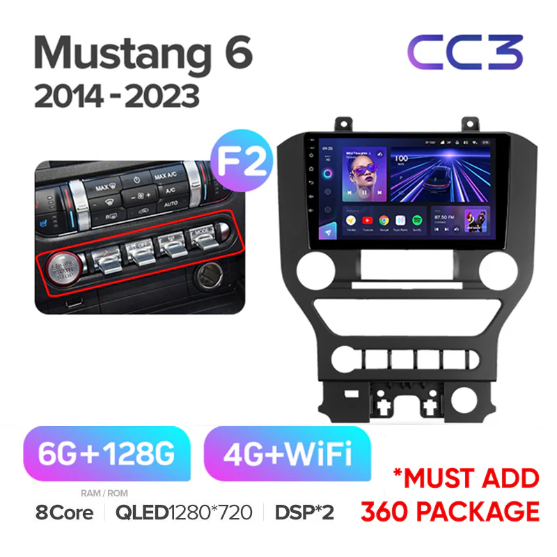 Ford Mustang 6 S550 (2014-2023) Left Hand Drive - Image 10