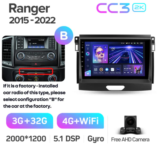 Ford Ranger P703 / PX2 Xii / Everest (2015-2022) - Image 17