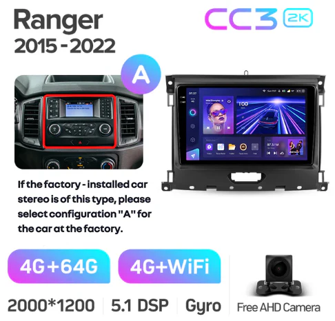 Ford Ranger P703 / PX2 Xii / Everest (2015-2022) - Image 8