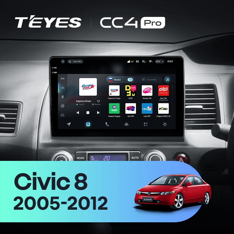 Honda Civic 8 FK FN (2005-2012) Right hand drive