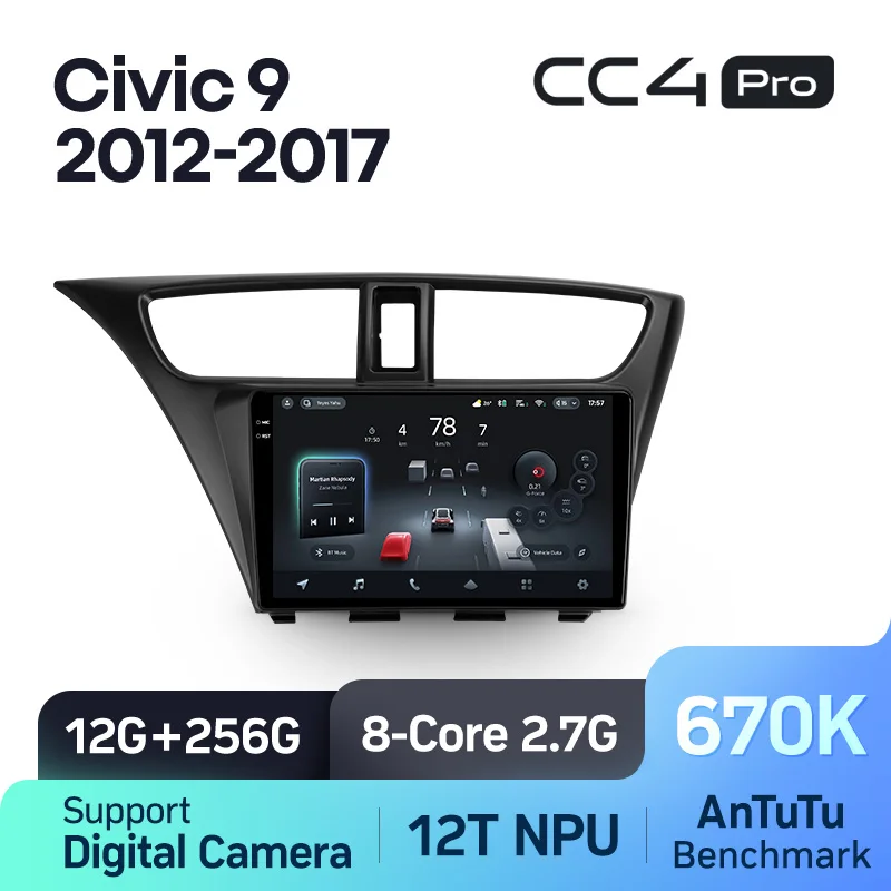 Honda Civic 9 FK FB (2012-2017)  Left Hand Drive - Image 9