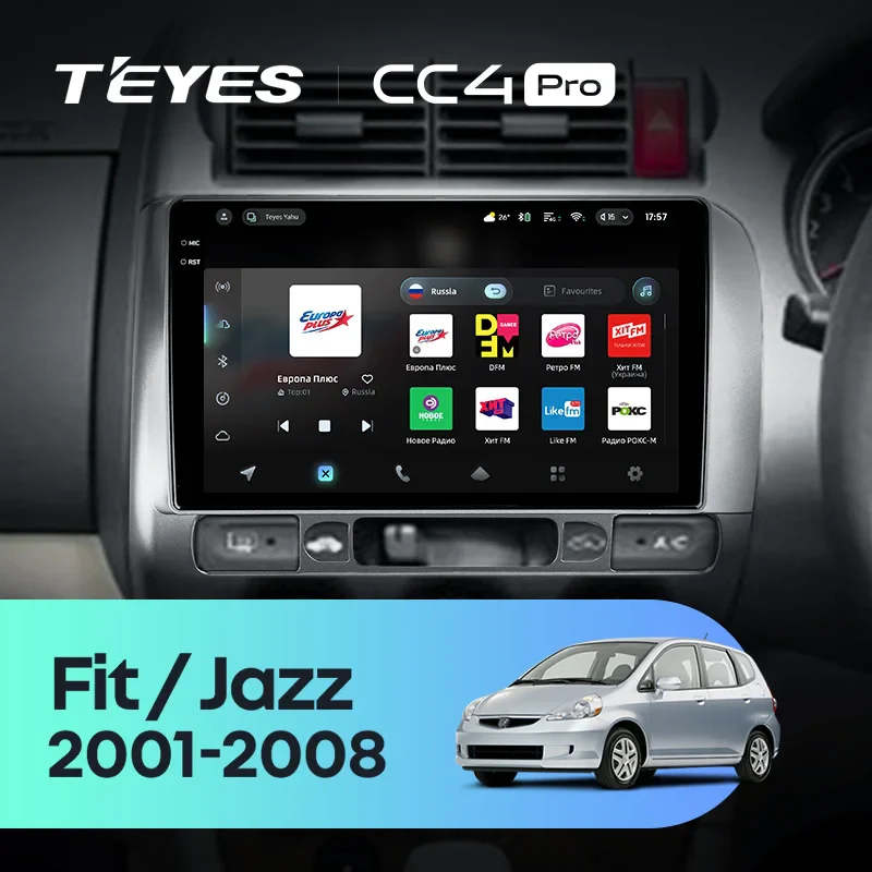 Honda Fit GD / Jazz GD (2001-2008) Right hand drive