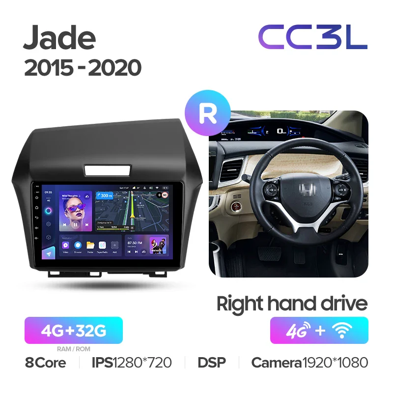 Honda Jade (2015-2020) Right hand drive - Image 8