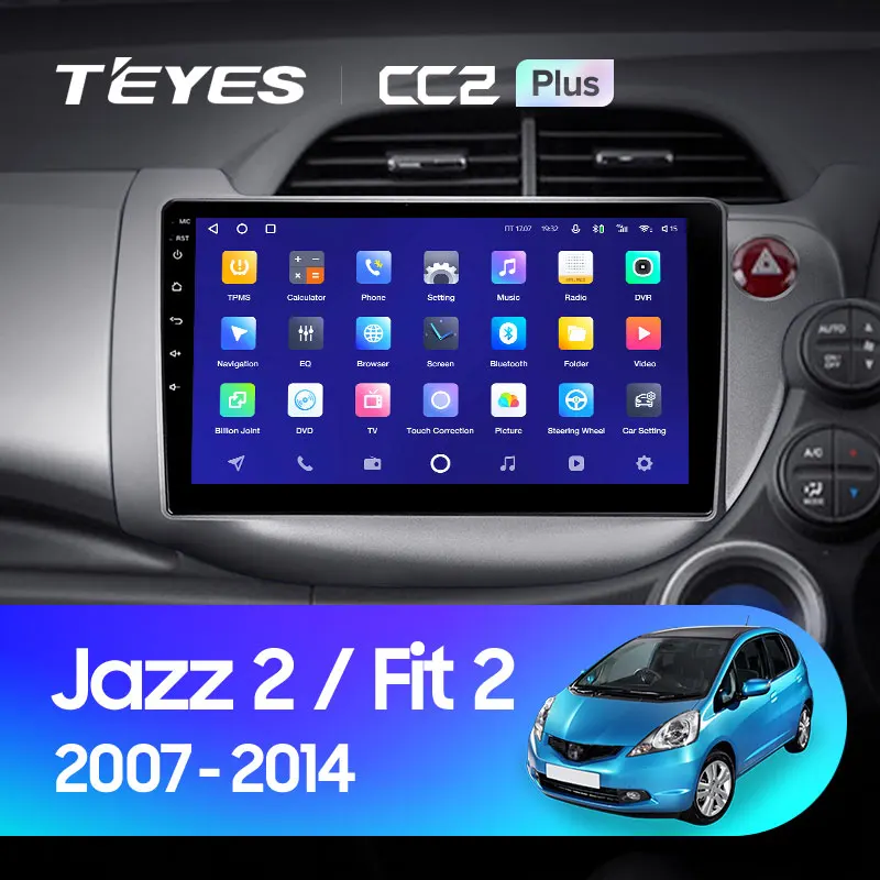 Honda Jazz 2 GG (2008-2014) / Fit 2 GE (2007-2014) RHD