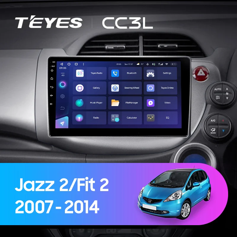 Honda Jazz 2 GG (2008-2014) / Fit 2 GE (2007-2014) RHD