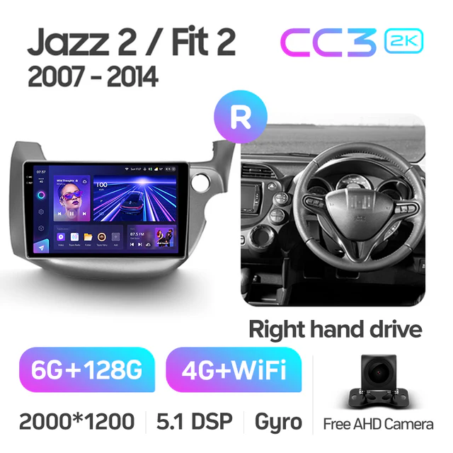 Honda Jazz 2 GG (2008-2014) / Fit 2 GE GP GE (2007-2014) Right Hand Drive - Image 8