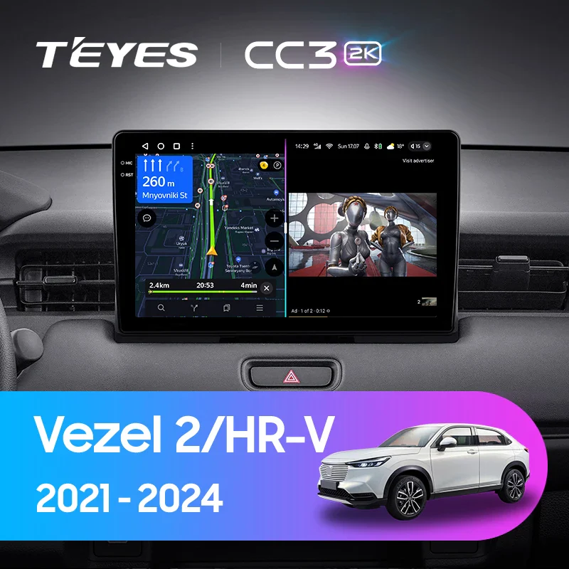 Honda Vezel 2 HR-V RV RZ (2021-2024)