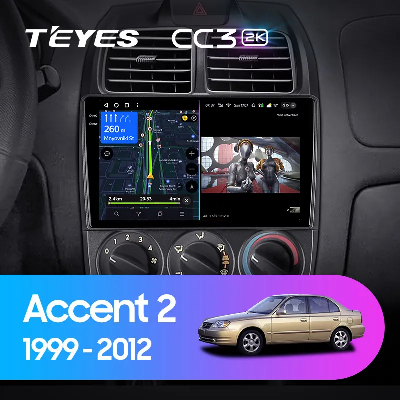 Hyundai Accent II 2 LC2 (1999 - 2012)