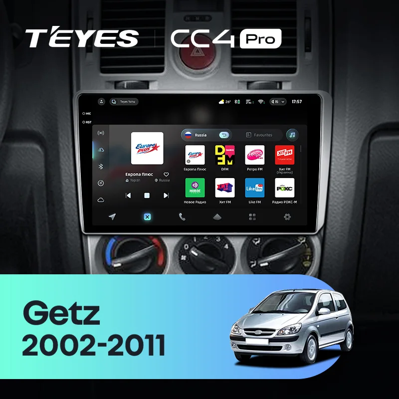 Hyundai Getz 1 (2002-2011) Left hand drive