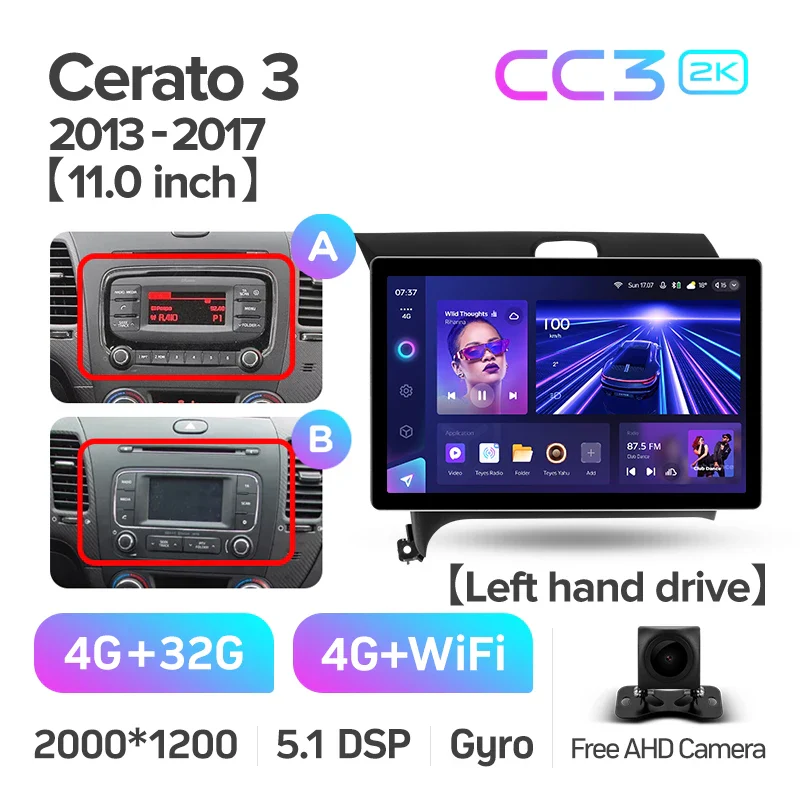 Kia Forte Cerato 3 (2013-2017) Left hand drive - Image 7