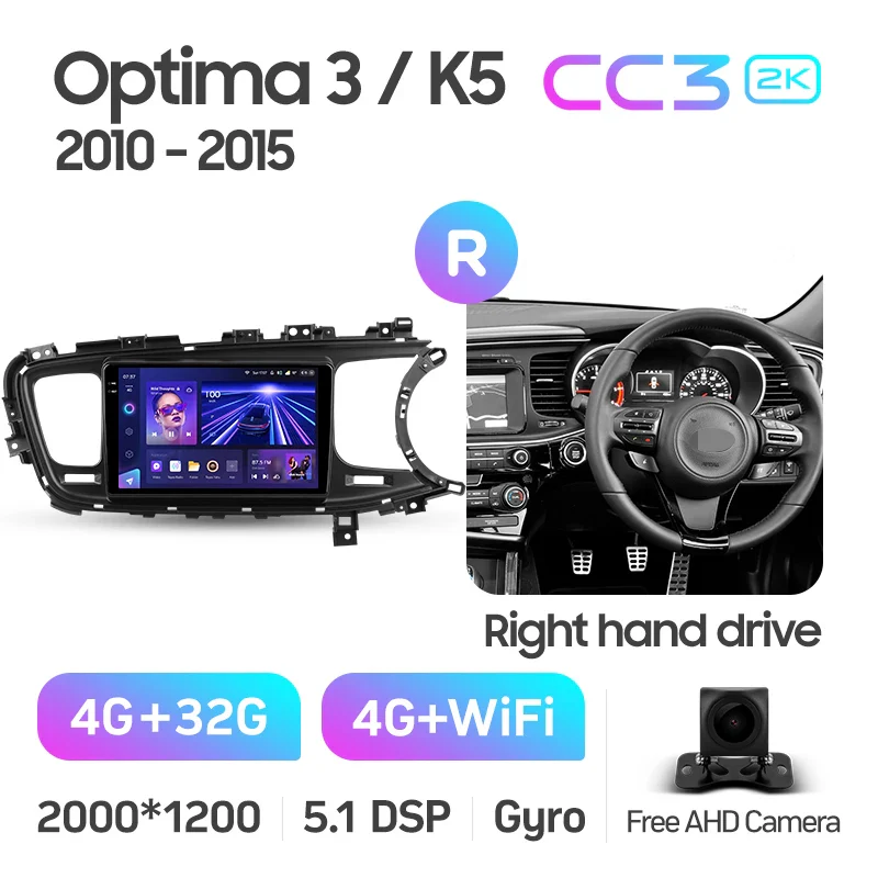 Kia Optima 3 K5 TF (2010-2015) Right Hand Drive - Image 6