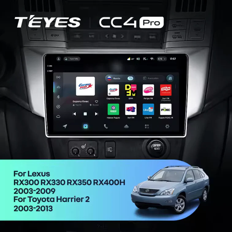 Lexus RX300 RX330 RX350 RX400H II 2 (2003-2009) / Toyota Harrier XU30 II 2 (2003-2013)