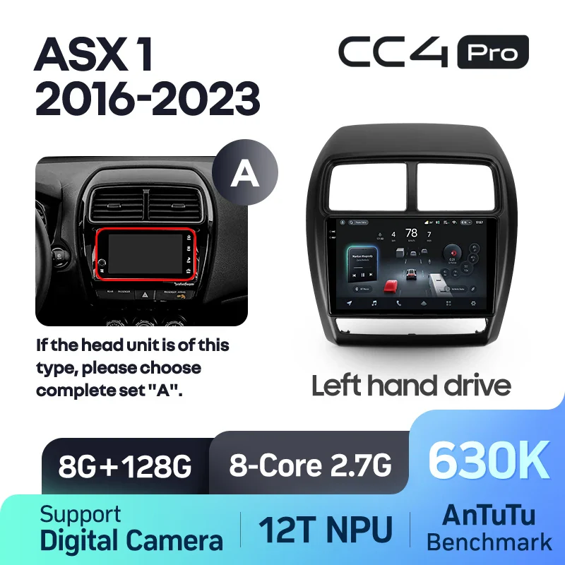 Mitsubishi ASX 1 (2016-2023) Left hand drive - Image 8