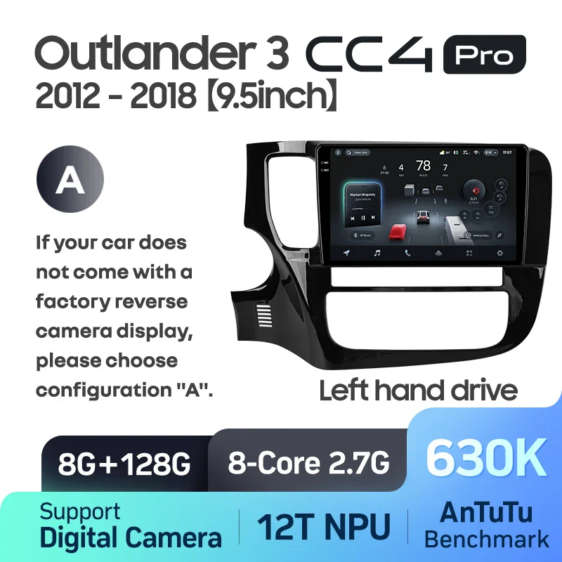 Mitsubishi Outlander 3 GF0W GG0W (2012-2018) Left Hand Drive - Image 10