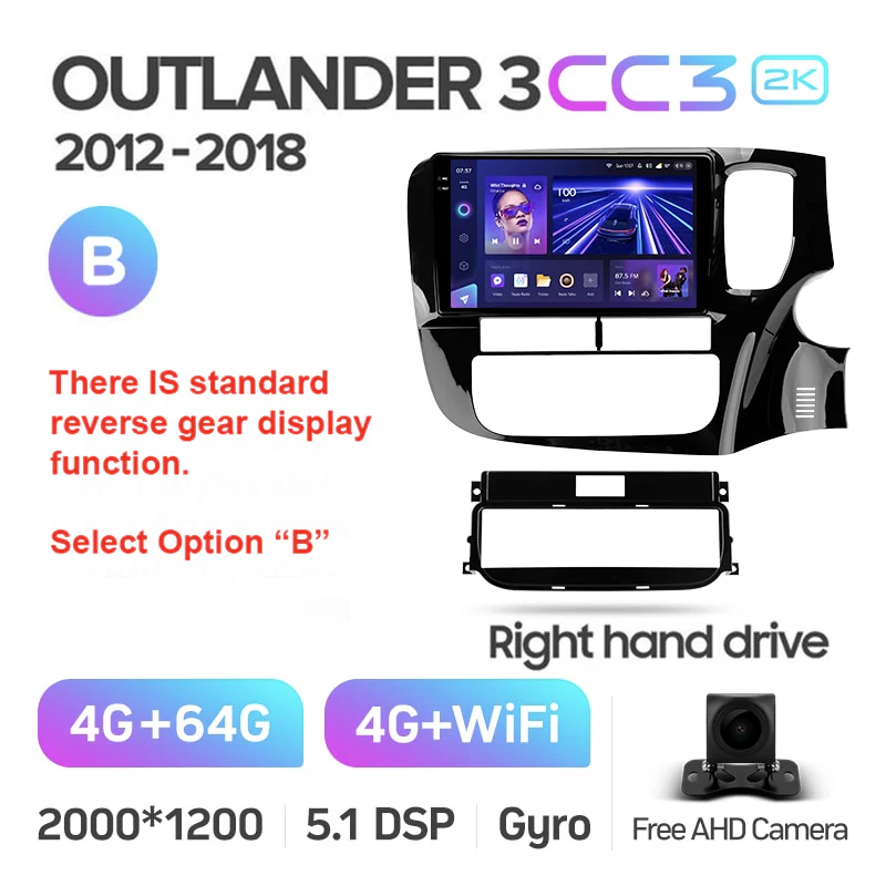 Mitsubishi Outlander 3 GF0W GG0W (2012-2018) Right Hand Drive - Image 12