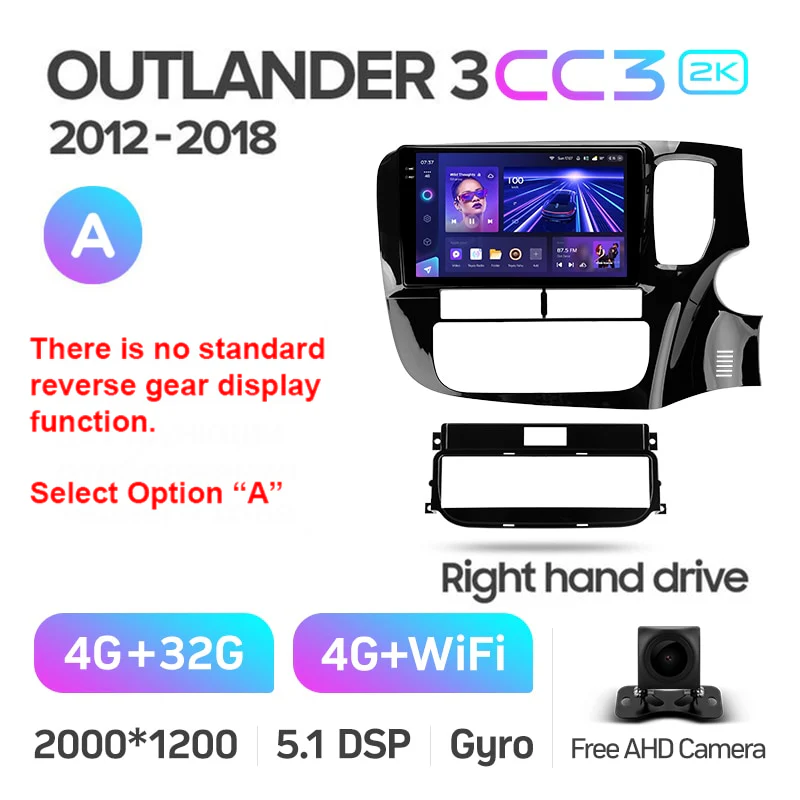 Mitsubishi Outlander 3 GF0W GG0W (2012-2018) Right Hand Drive - Image 6