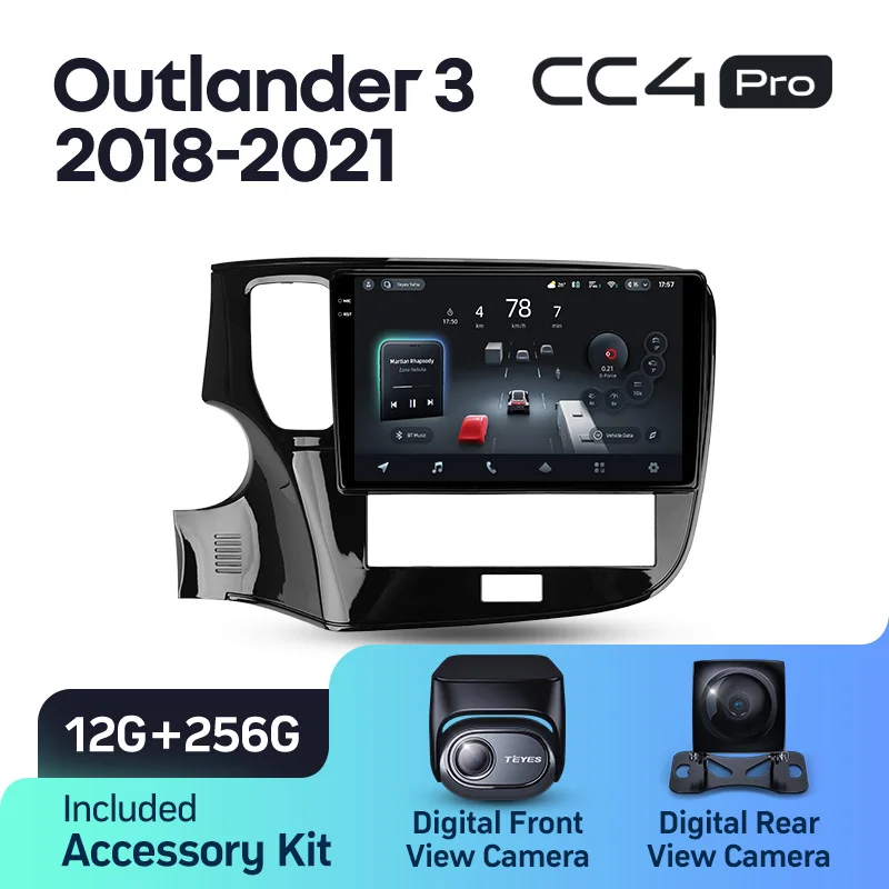 Mitsubishi Outlander 3 III GF0W GG0W (2018-2021) Left Hand Drive - Image 7