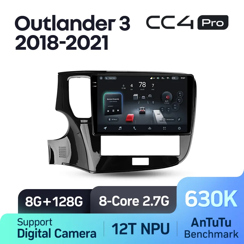 Mitsubishi Outlander 3 III GF0W GG0W (2018-2021) Left Hand Drive - Image 8