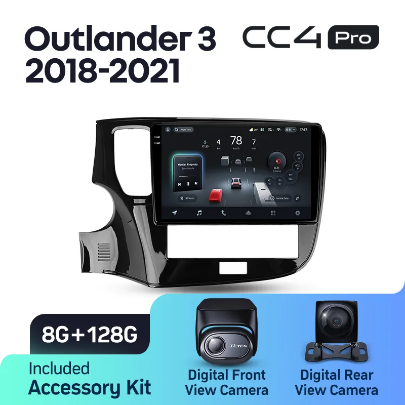 Mitsubishi Outlander 3 III GF0W GG0W (2018-2021) Left Hand Drive - Image 9