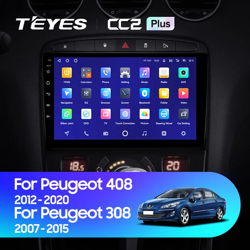 Peugeot 408 1 (2012-2020) / Peugeot 308 1 T7 / Peugeot RCZ (2007-2015)