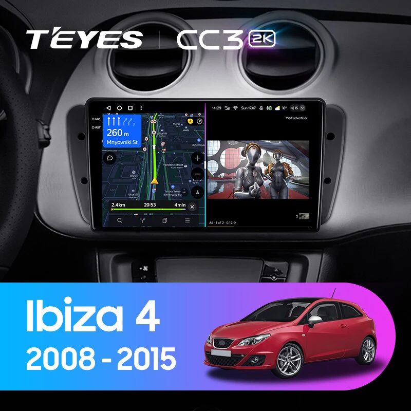 SEAT Ibiza 6J IV 4 (2008-2015)