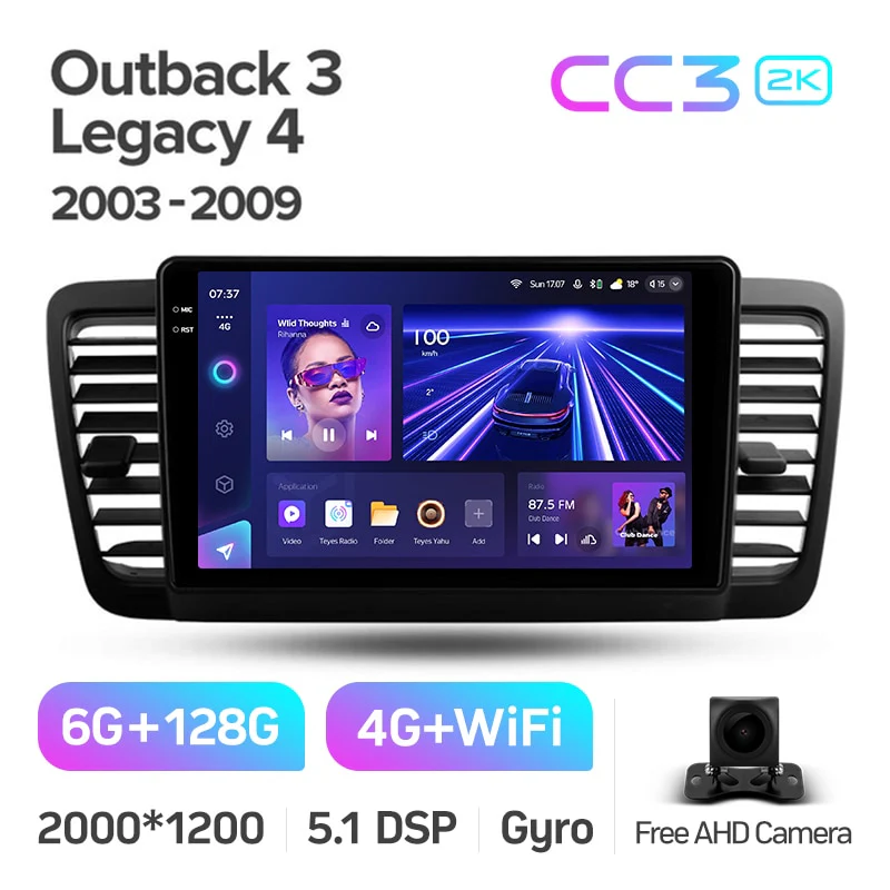 Subaru Outback 3 Legacy 4 (2003-2009) Right Hand Drive - Image 8