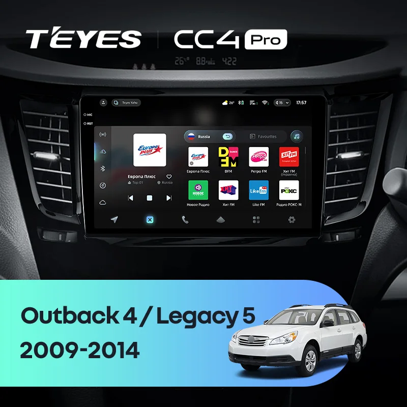 Subaru Outback 4 BR Legacy 5 (2009-2014) Right hand drive