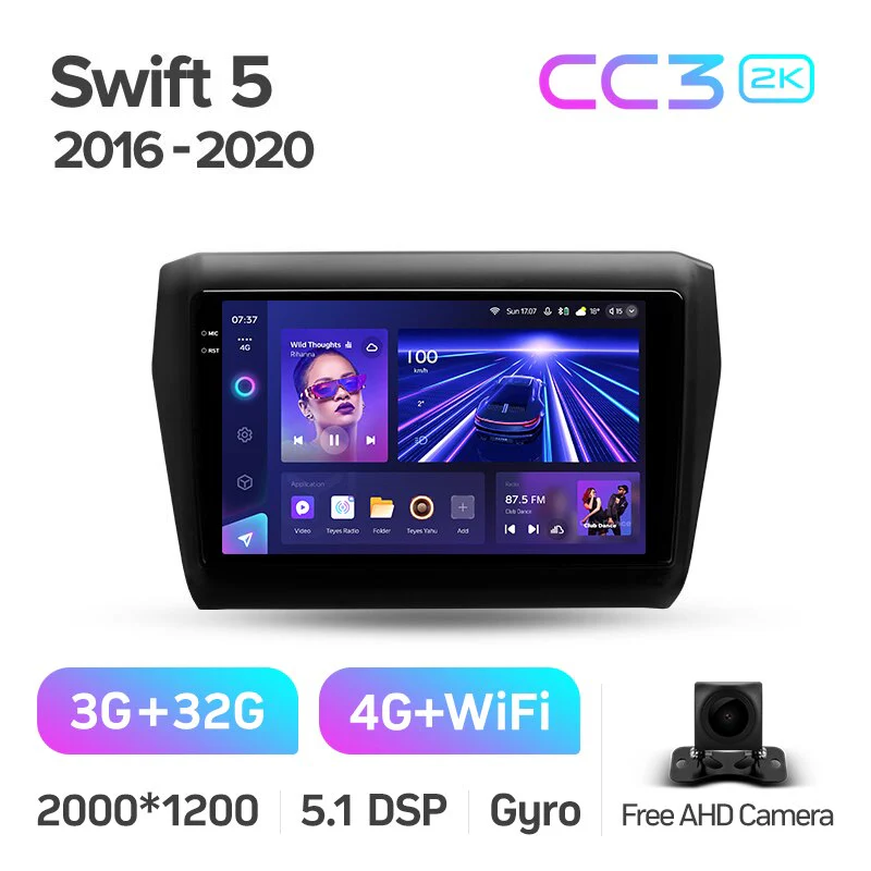 Suzuki Swift 5 (2016-2020) 10.2" Screen - Image 6