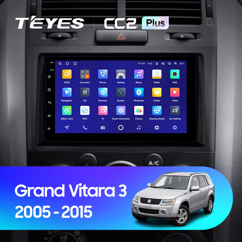 Suzuki Grand Vitara 3 (2005-2015) 7" Screen