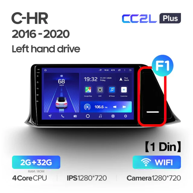 Toyota C-HR CHR (2016-2020) Left Hand Drive - Image 5