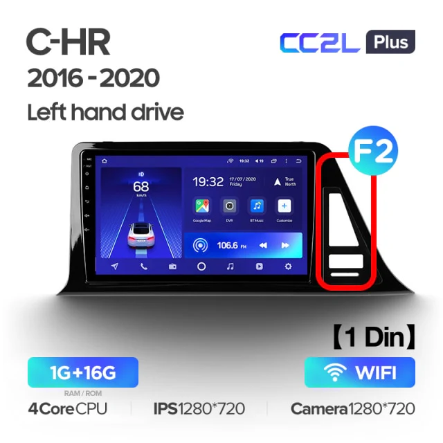 Toyota C-HR CHR (2016-2020) Left Hand Drive - Image 6