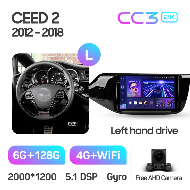 Kia CEED Ceed 2 JD (2012-2018) Left Hand Drive - Image 8