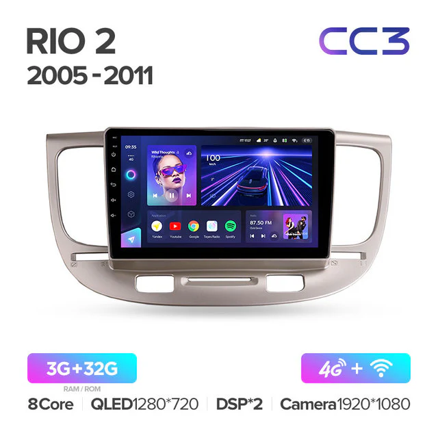 Kia RIO 2 RIO2 2005 - 2011 - Image 4