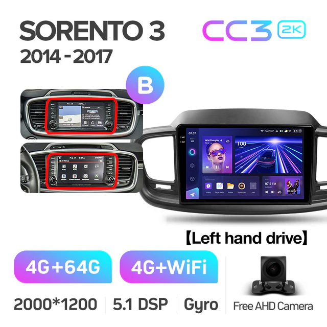 Kia Sorento 3 (2014-2017) Left Hand Drive - Image 12
