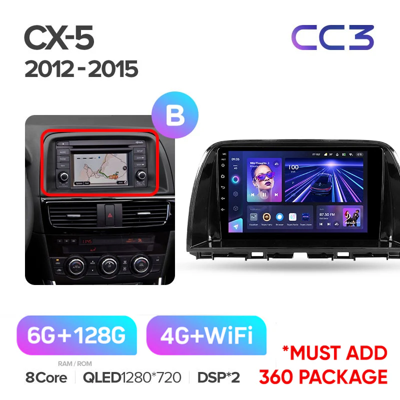 Mazda CX5 CX-5 CX 5 (2012-2015) 9 Inch Screen - Image 11