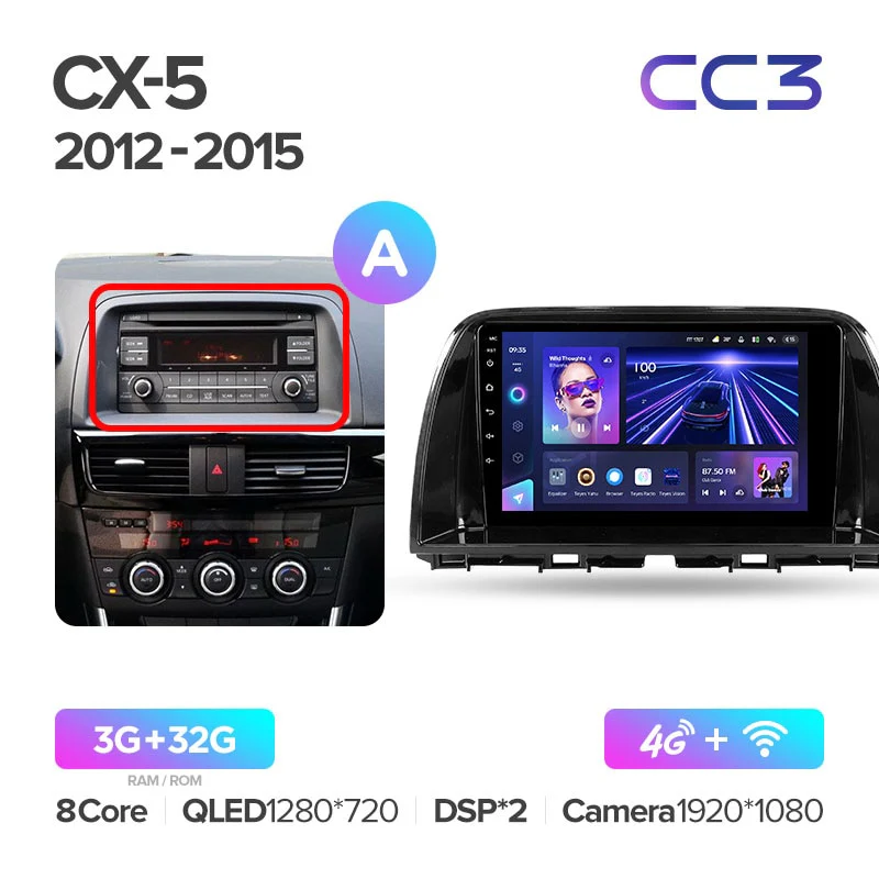 Mazda CX5 CX-5 CX 5 (2012-2015) 9 Inch Screen - Image 5