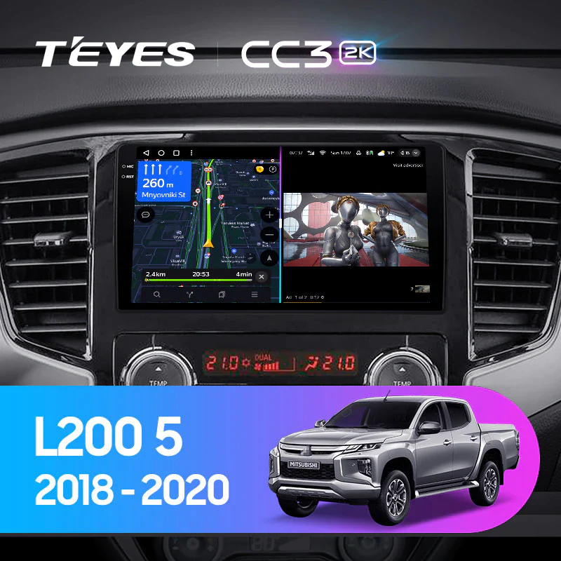 Mitsubishi L200 Triton 5 (2018-2022) Left Hand Drive