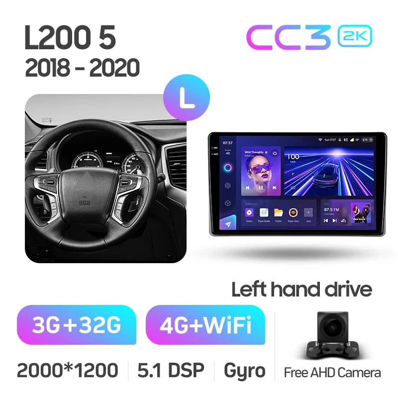Mitsubishi L200 Triton 5 (2018-2022) Left Hand Drive - Image 7