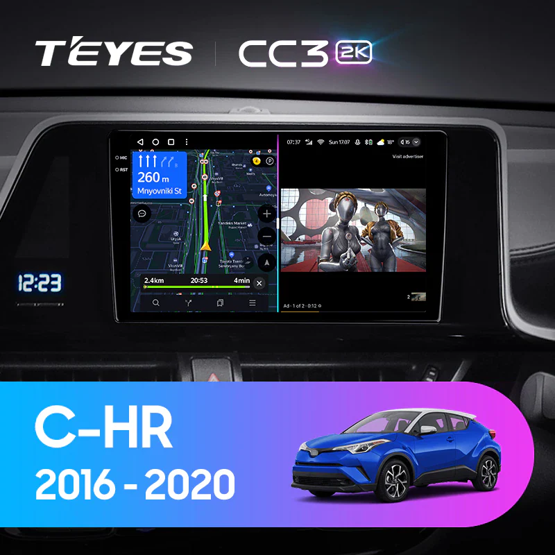 Toyota C-HR CHR (2016-2020) Right hand driver