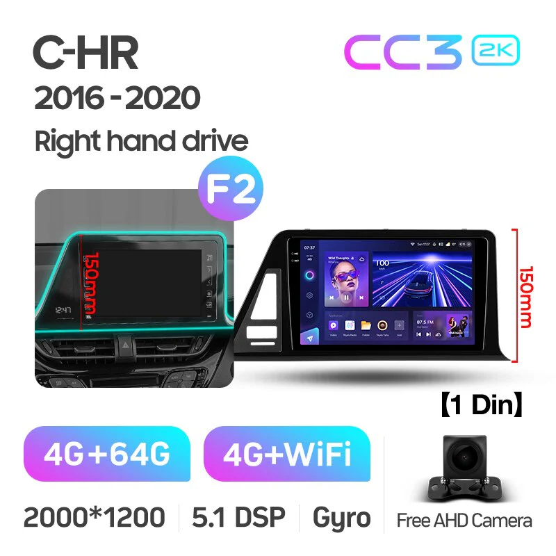 Toyota C-HR CHR (2016-2020) Right hand driver - Image 12