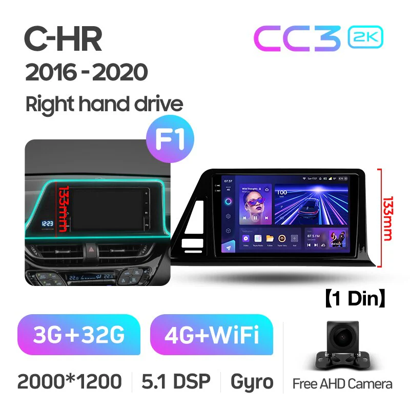 Toyota C-HR CHR (2016-2020) Right hand driver - Image 6