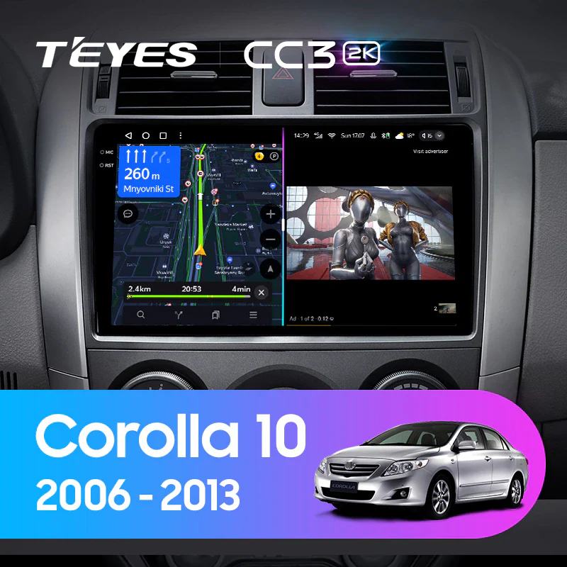 Toyota Corolla 10 E140 E150 / Auris E150 (2006-2013)
