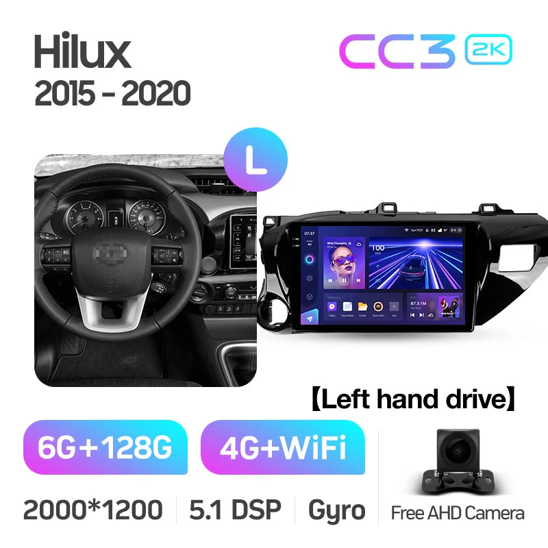 Toyota Hilux AN120 (2015-2022) Left Hand Drive - Image 7
