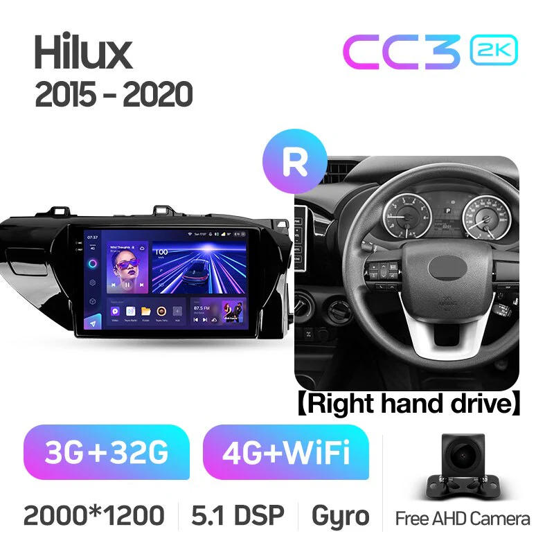 Toyota Hilux Pick Up AN120 (2015-2022) Right hand driver - Image 6